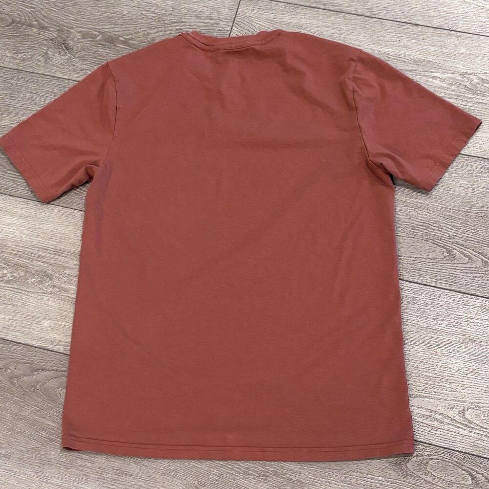 Municipal Sport Utility Gear Shirt Mens Small Orange Workout Casual Performance - Picture 6 of 6